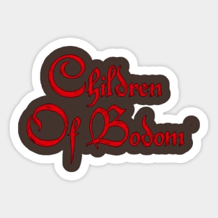 children of bodom Sticker